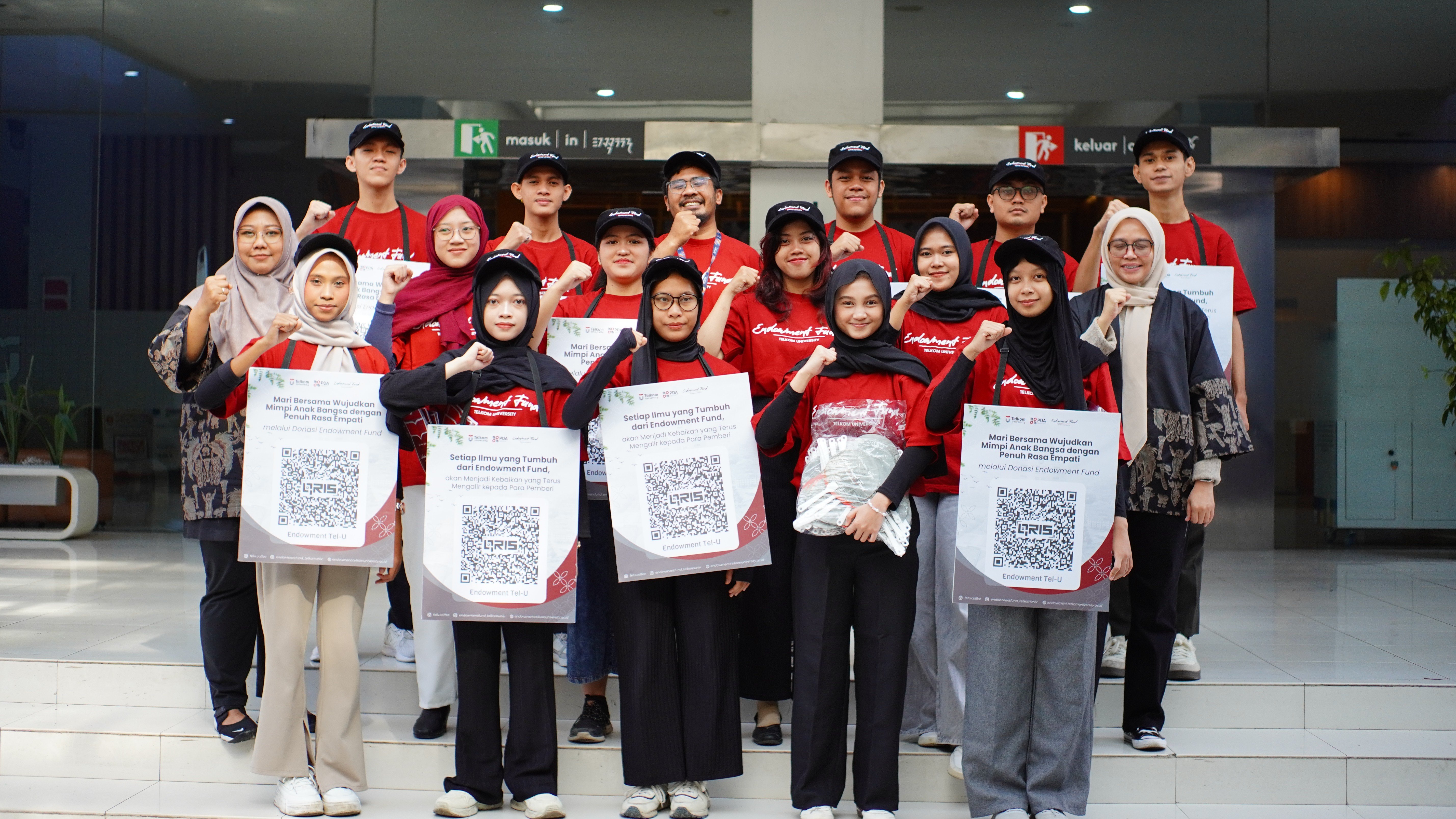 Campaign Endowment Fund pada Acara Wisuda Periode I 2025/2026