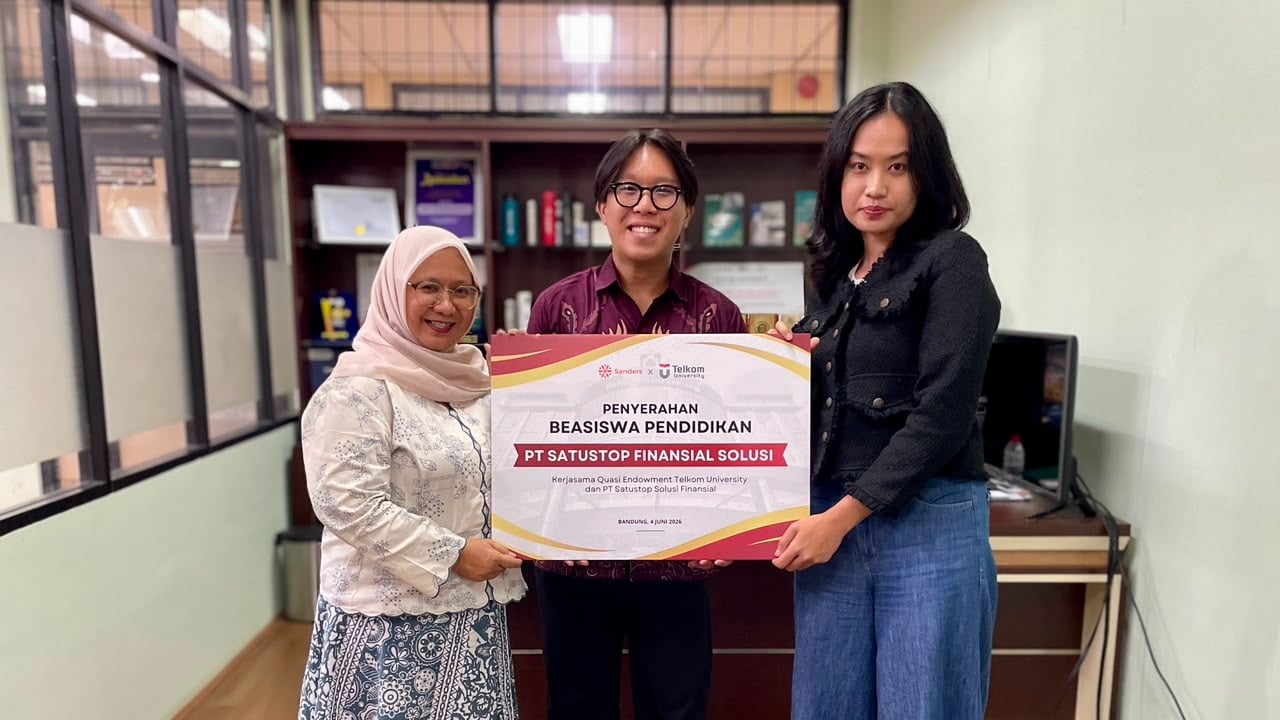 Telkom University dan PT Satustop Finansial Solusi Perkuat Kerja Sama Program Beasiswa
