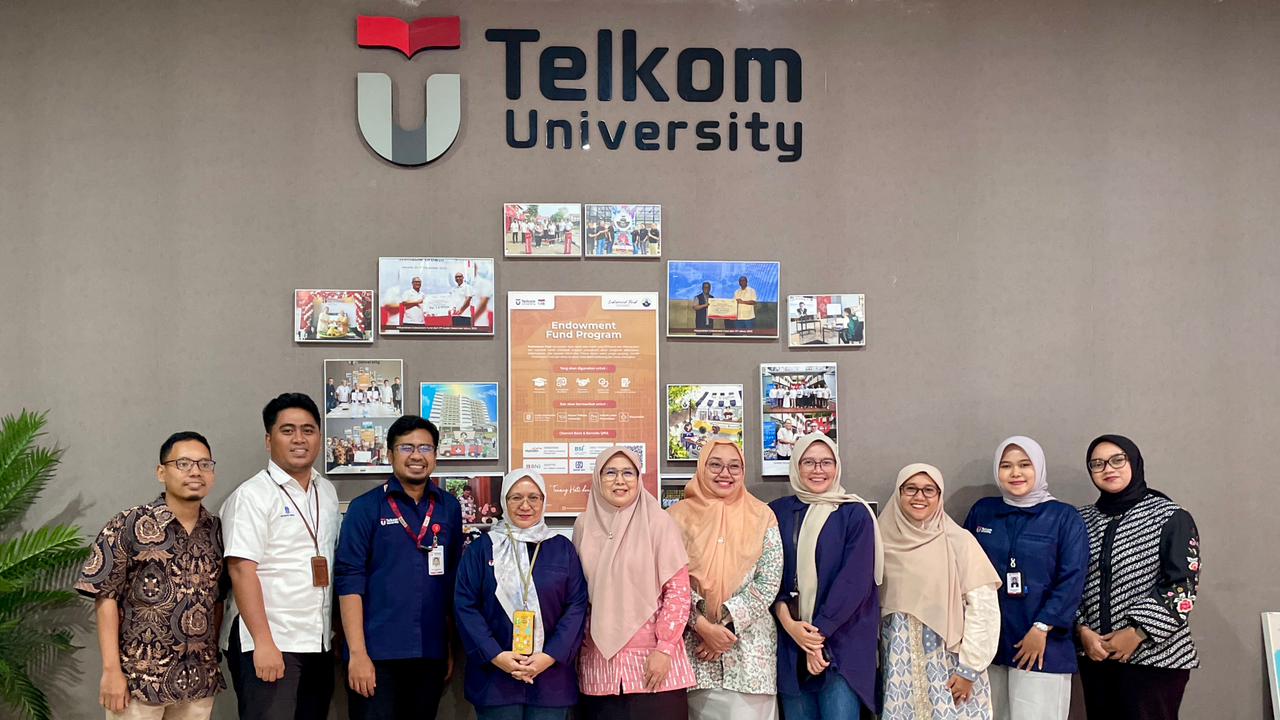 Universitas Terbuka Lakukan Studi Banding Pengelolaan Dana Abadi ke Telkom University