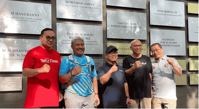 Kunjungan Direktur Network & It Solution Pt Telkom Indonesia Ke Telkom University Bandung