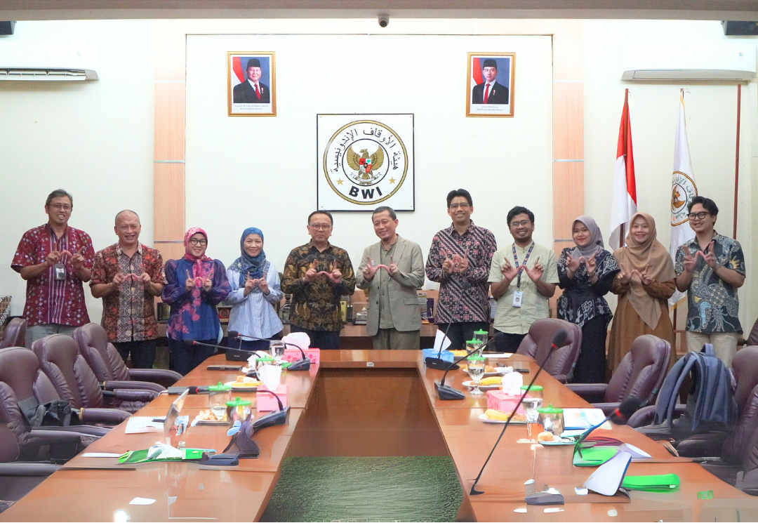 Kunjungan Endowment Fund Tel U Ke Badan Wakaf Indonesia